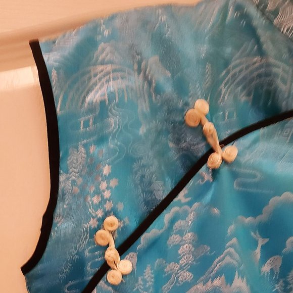 Vintage-made Japanese Silk Lounge Set - Picture 3 of 13